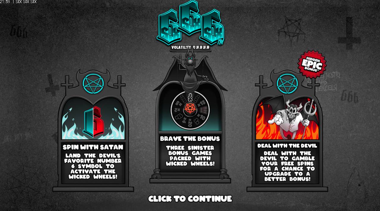 SixSixSix (Hacksaw Gaming) Image 1